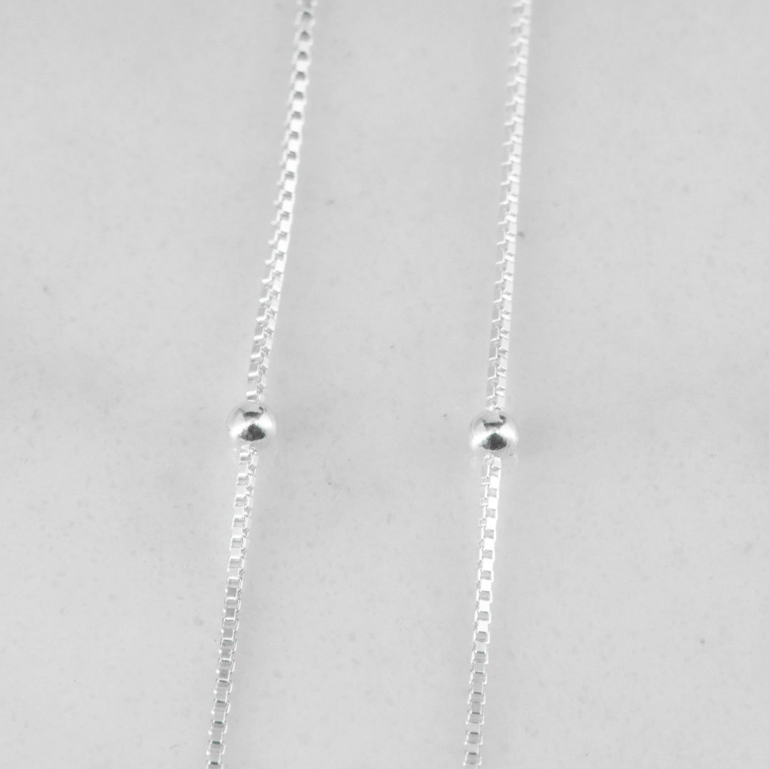 CADENA VENECIANA BOLITAS 2MM-45CM - Imagen 2