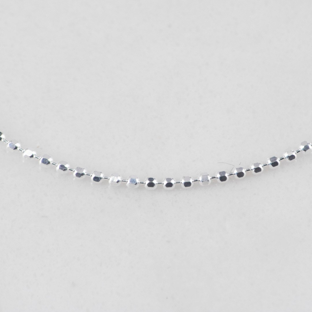 CADENA MILITAR DIAMANTADA 1MM-45CM - Imagen 2